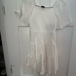 Art class, used girls dress 6/6x white